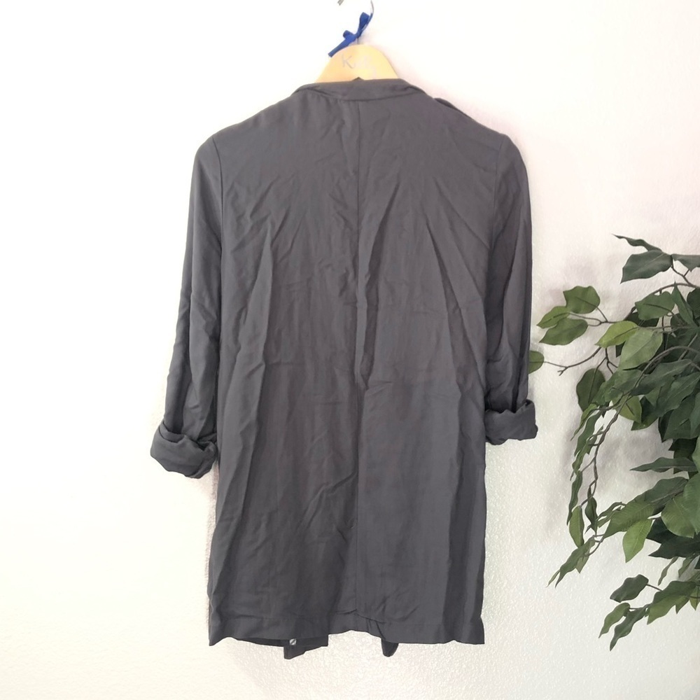 Life In Progress Grey Light Weight Jacket - Picture 4 of 6